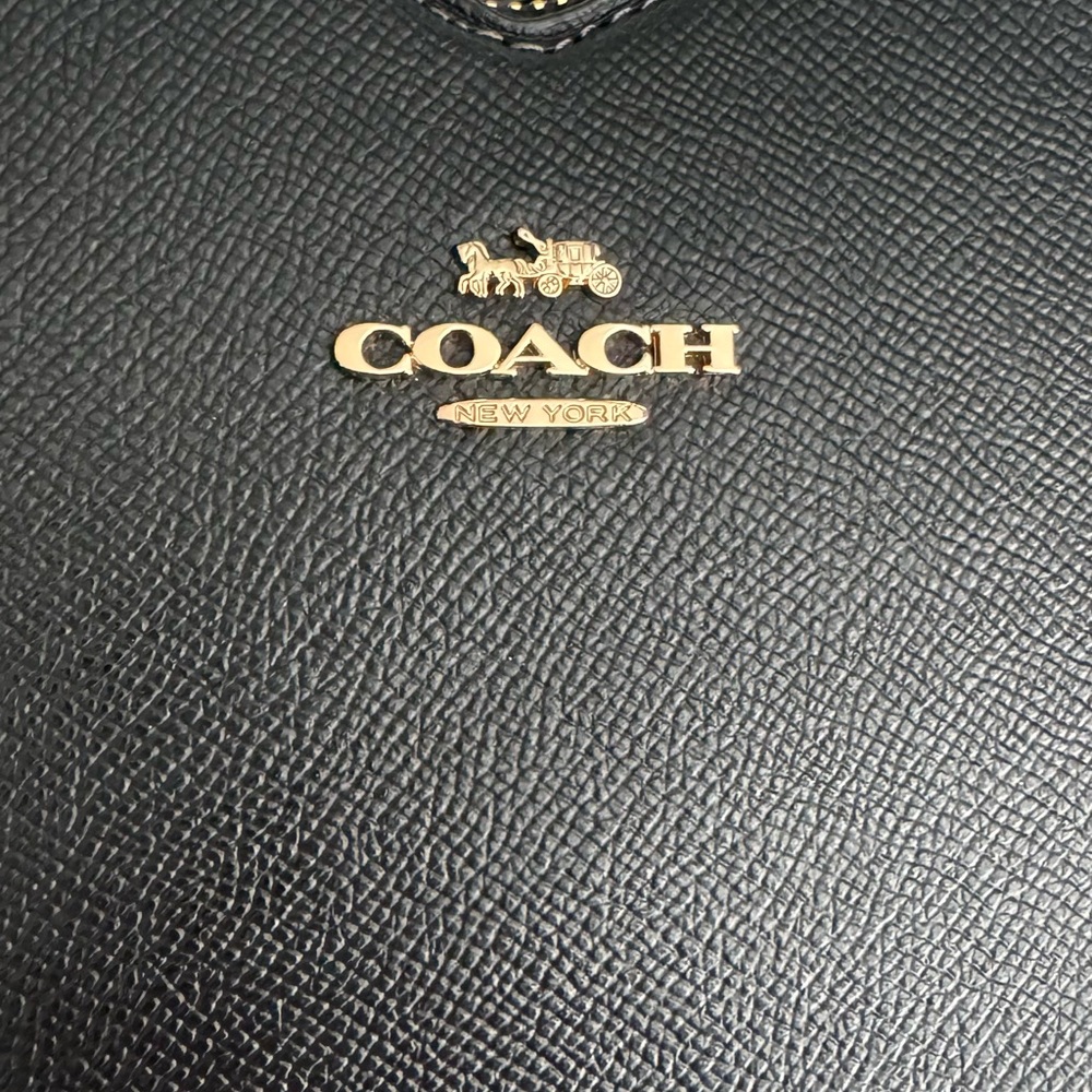 Coach Heart-Shaped Black Crossbody Bag - Picture 2 of 12